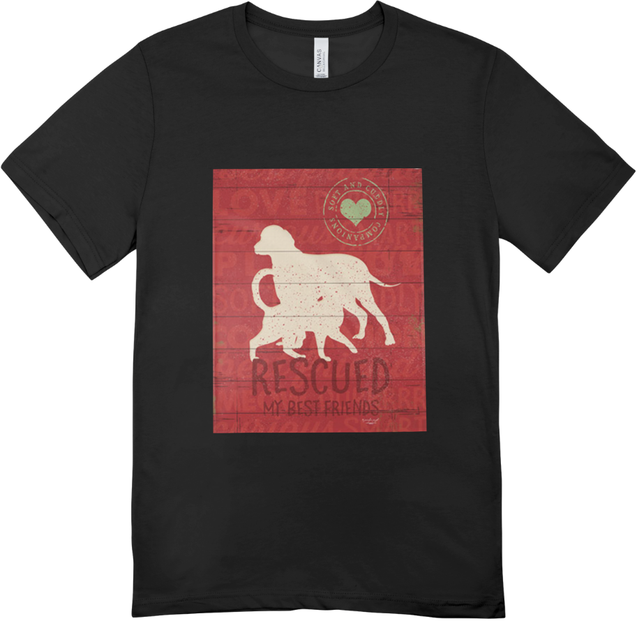 Rescued Best Friend T shirt