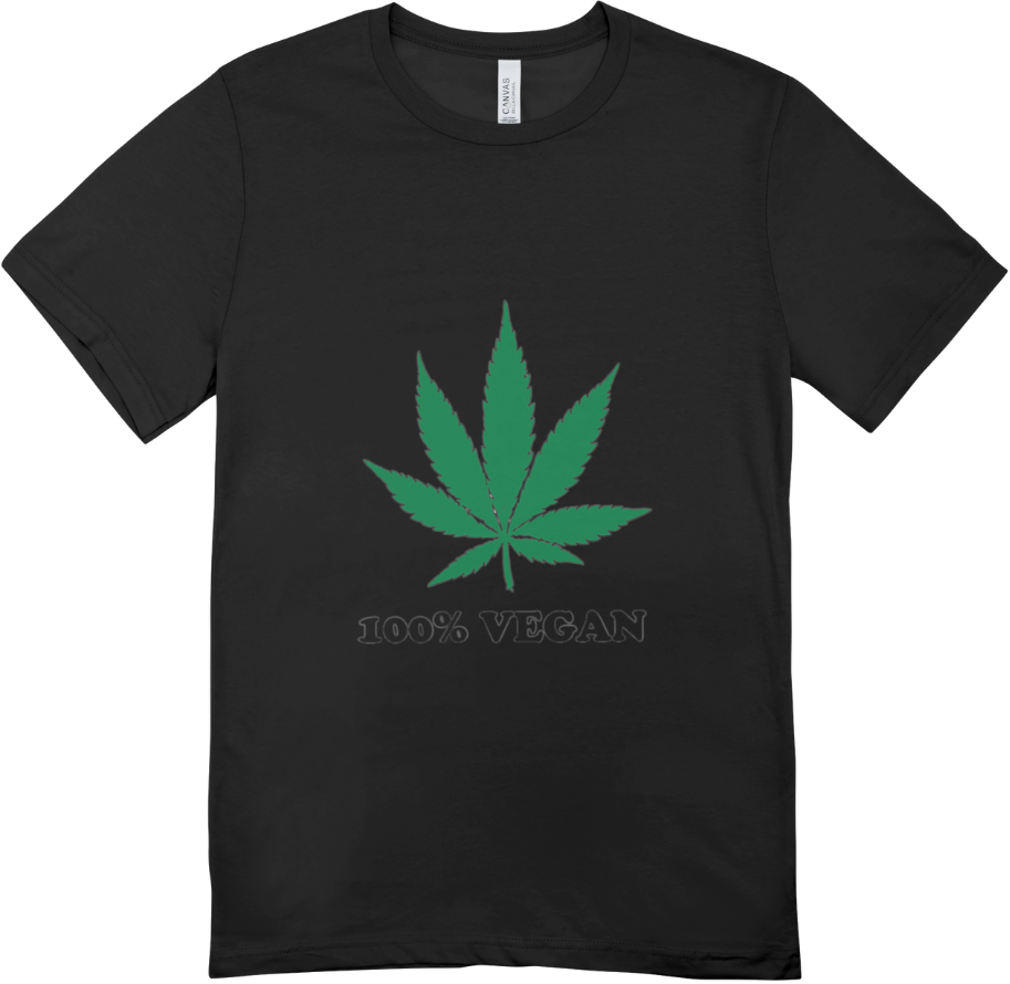 Vegan Weed T shirt