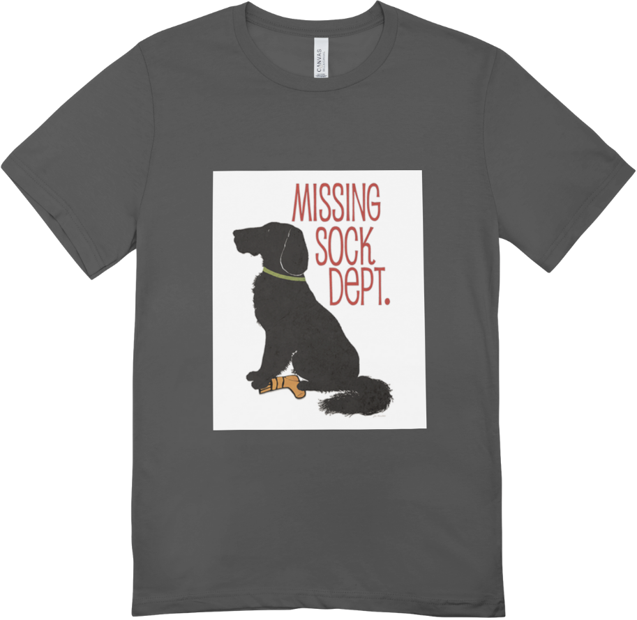 Missing Sock Dept. T-shirt
