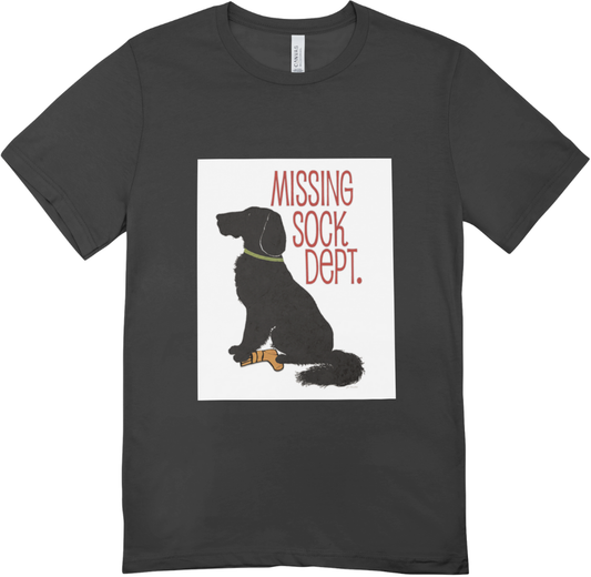 Missing Sock Dept. T-shirt