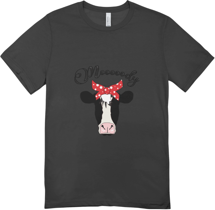 Moody Cow T shirt